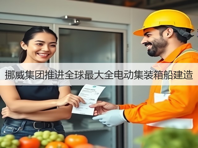 挪威集团推进全球最大全电动集装箱船建造(图1)
