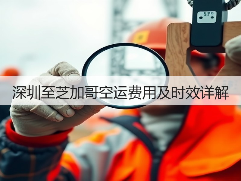 深圳至芝加哥空运费用及时效详解 深圳至芝加哥空运费用及时效详解