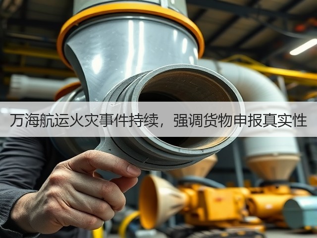 万海航运火灾事件持续，强调货物申报真实性(图2)