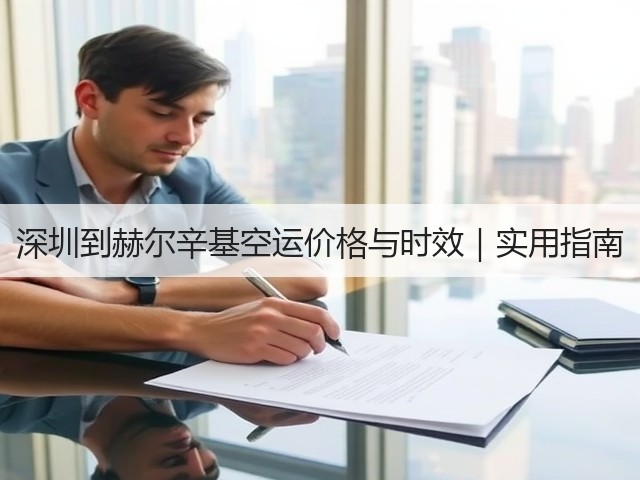深圳到赫尔辛基空运价格与时效｜实用指南(图1)