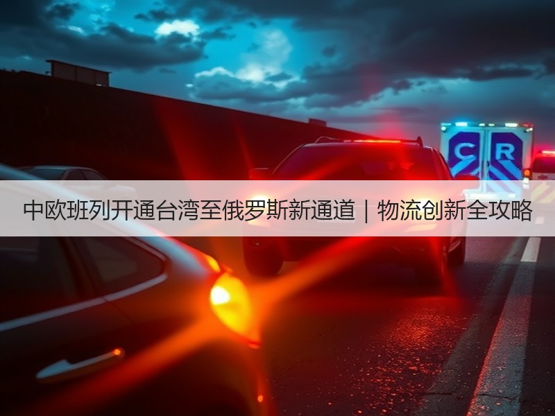 中欧班列开通台湾至俄罗斯新通道｜物流创新全攻略