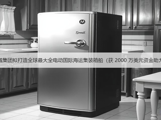 挪威集团拟打造全球最大全电动国际海运集装箱船（获 2000 万美元资金助力）(图3)
