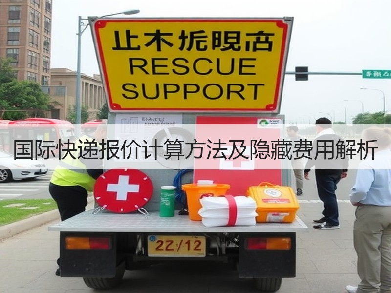 国际快递报价计算方法及隐藏费用解析