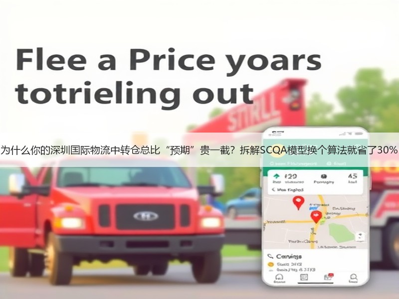 为什么你的深圳国际物流中转仓总比“预期”贵一截？拆解SCQA模型换个算法就省了30%