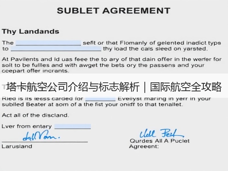 塔卡航空公司介绍与标志解析｜国际航空全攻略