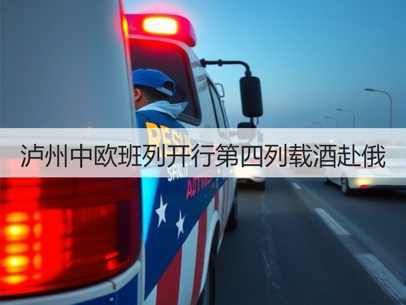 泸州中欧班列开行第四列载酒赴俄