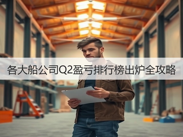 各大船公司Q2盈亏排行榜出炉全攻略(图2)