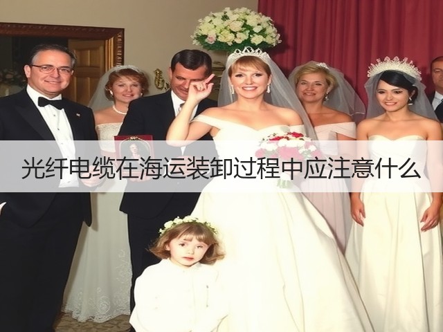 光纤电缆在海运装卸过程中应注意什么(图3)