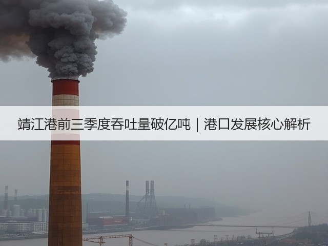 靖江港前三季度吞吐量破亿吨｜港口发展核心解析(图1)