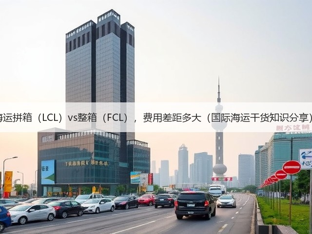 海运拼箱（LCL）vs整箱（FCL），费用差距多大（国际海运干货知识分享）(图1)