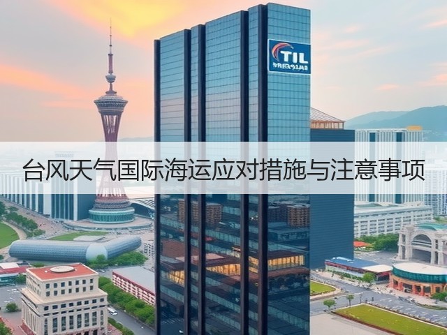 台风天气国际海运应对措施与注意事项(图3)