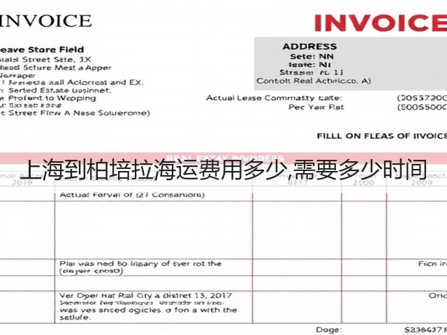 上海到柏培拉海运费用多少,需要多少时间(图3)
