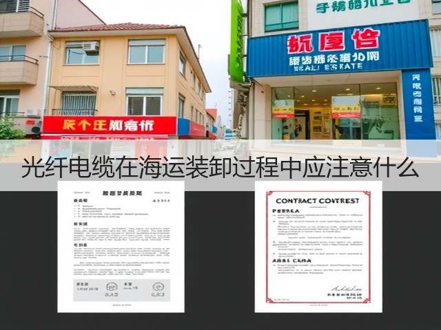 光纤电缆在海运装卸过程中应注意什么(图1) 光纤电缆在海运装卸过程中应注意什么(图1)