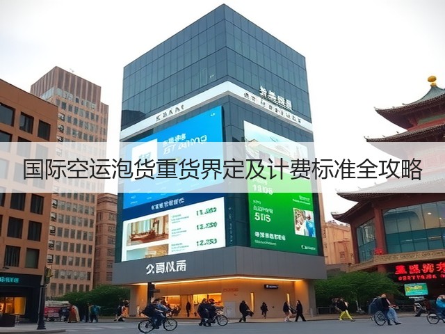 国际空运泡货重货界定及计费标准全攻略(图2)