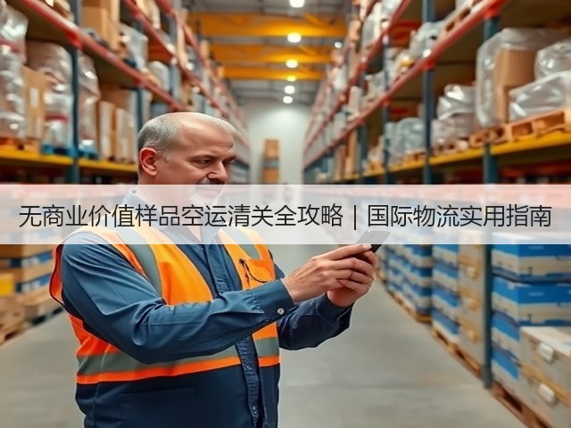 无商业价值样品空运清关全攻略｜国际物流实用指南(图2)