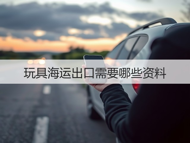 玩具海运出口需要哪些资料(图3)