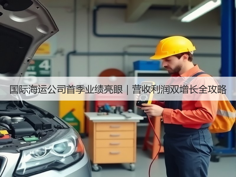 国际海运公司首季业绩亮眼｜营收利润双增长全攻略