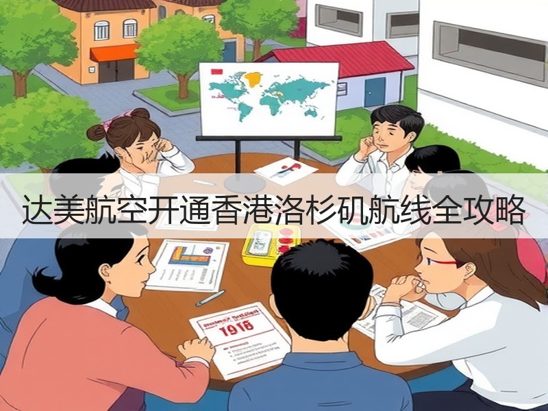 达美航空开通香港洛杉矶航线全攻略