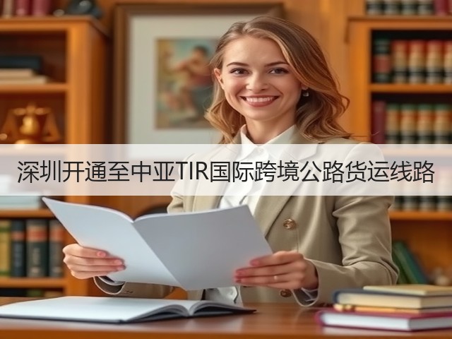 深圳开通至中亚TIR国际跨境公路货运线路(图3) 深圳开通至中亚TIR国际跨境公路货运线路(图3)