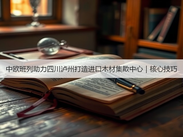 中欧班列助力四川泸州打造进口木材集散中心|核心技巧(图1) 中欧班列助力四川泸州打造进口木材集散中心|核心技巧(图1)