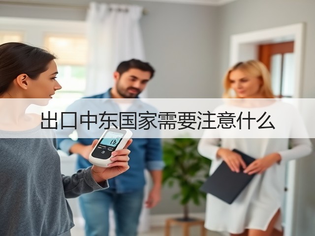 出口中东国家需要注意什么(图3)