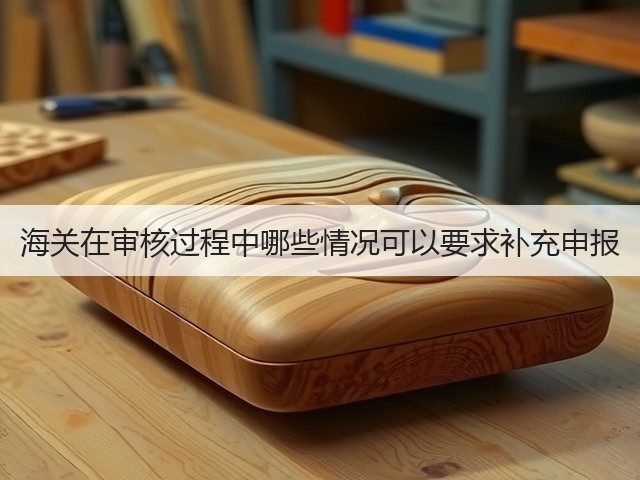 海关在审核过程中哪些情况可以要求补充申报(图1)