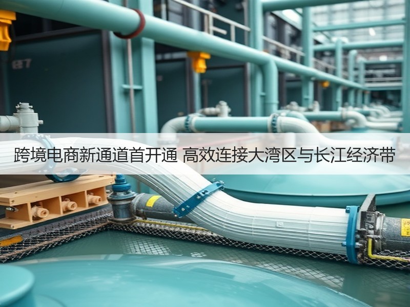 跨境电商新通道首开通 高效连接大湾区与长江经济带