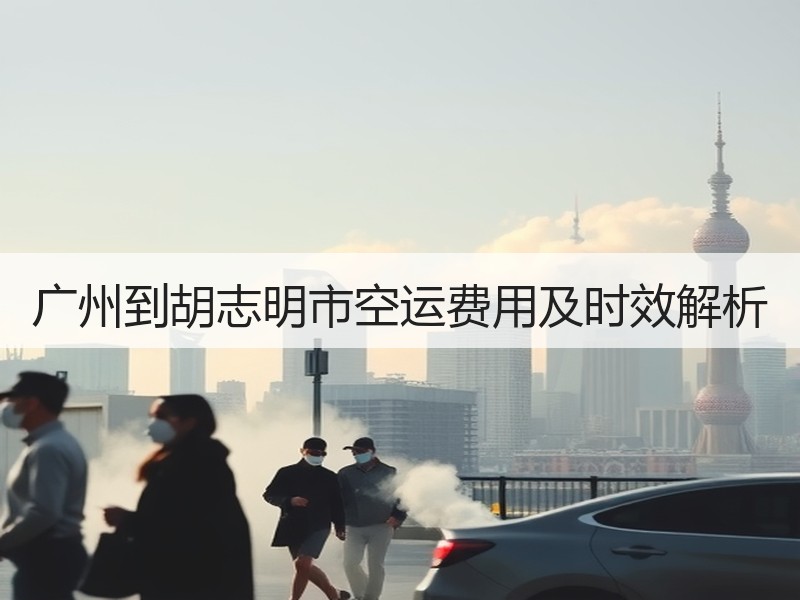 广州到胡志明市空运费用及时效解析
