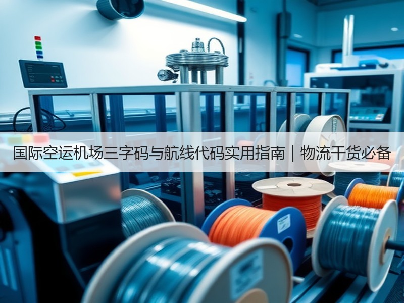 国际空运机场三字码与航线代码实用指南｜物流干货必备