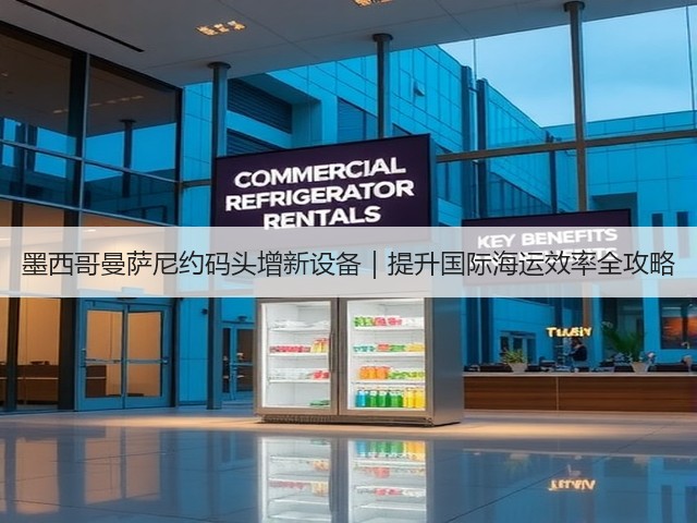 墨西哥曼萨尼约码头增新设备｜提升国际海运效率全攻略(图1)