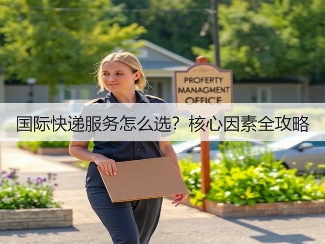 国际快递服务怎么选？核心因素全攻略(图3)