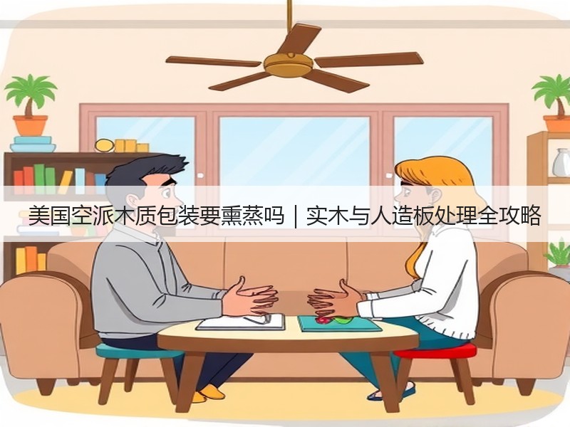 美国空派木质包装要熏蒸吗｜实木与人造板处理全攻略