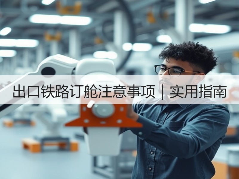 出口铁路订舱注意事项｜实用指南