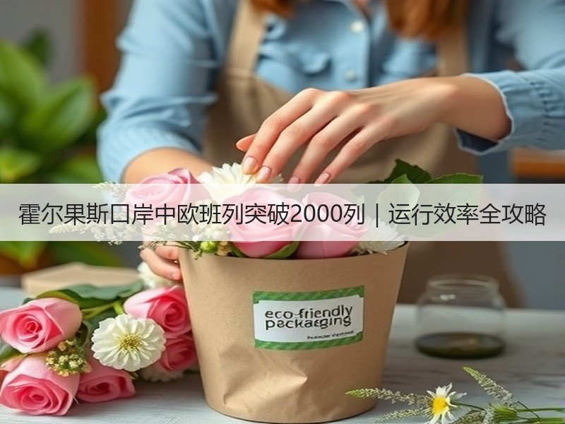 霍尔果斯口岸中欧班列突破2000列｜运行效率全攻略