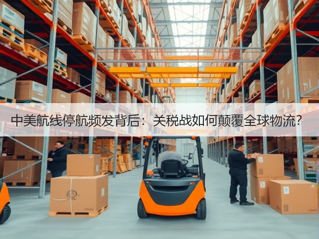中美航线停航频发背后:关税战如何颠覆全球物流?(图3) 中美航线停航频发背后:关税战如何颠覆全球物流?(图3)