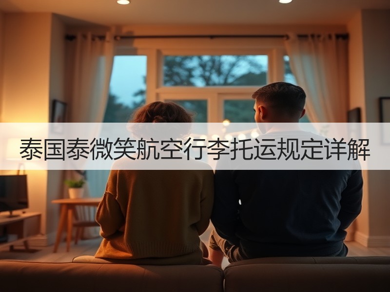 泰国泰微笑航空行李托运规定详解