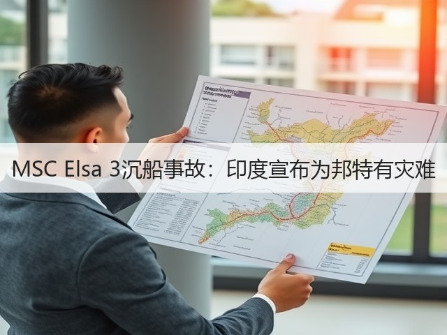 MSC Elsa 3沉船事故:印度宣布为邦特有灾难(图3) MSC Elsa 3沉船事故:印度宣布为邦特有灾难(图3)