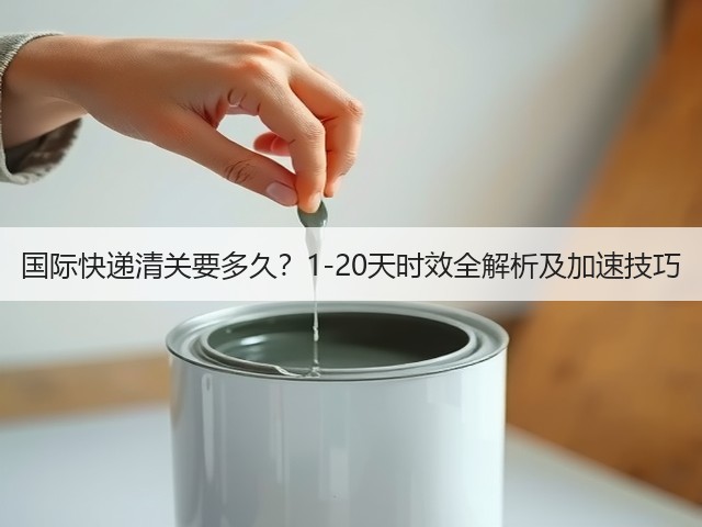 国际快递清关要多久?1-20天时效全解析及加速技巧(图1) 国际快递清关要多久?1-20天时效全解析及加速技巧(图1)