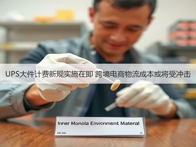 UPS大件计费新规实施在即 跨境电商物流成本或将受冲击(图2)