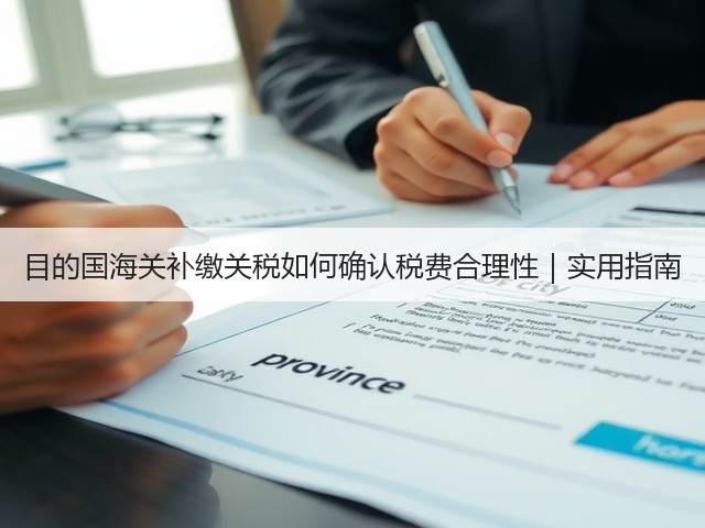 目的国海关补缴关税如何确认税费合理性|实用指南(图2) 目的国海关补缴关税如何确认税费合理性|实用指南(图2)
