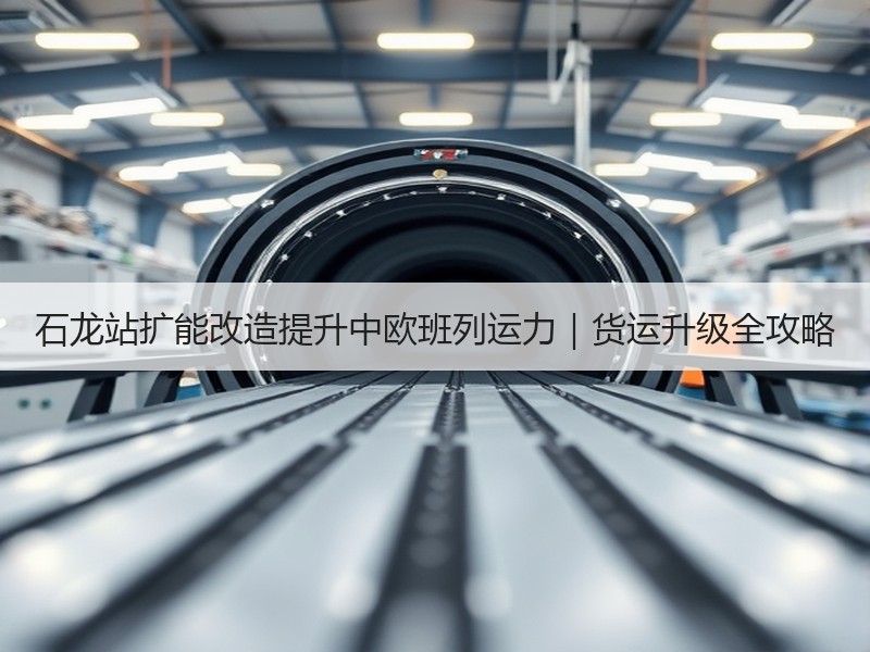 石龙站扩能改造提升中欧班列运力｜货运升级全攻略