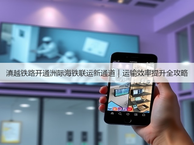 滇越铁路开通洲际海铁联运新通道｜运输效率提升全攻略(图2)