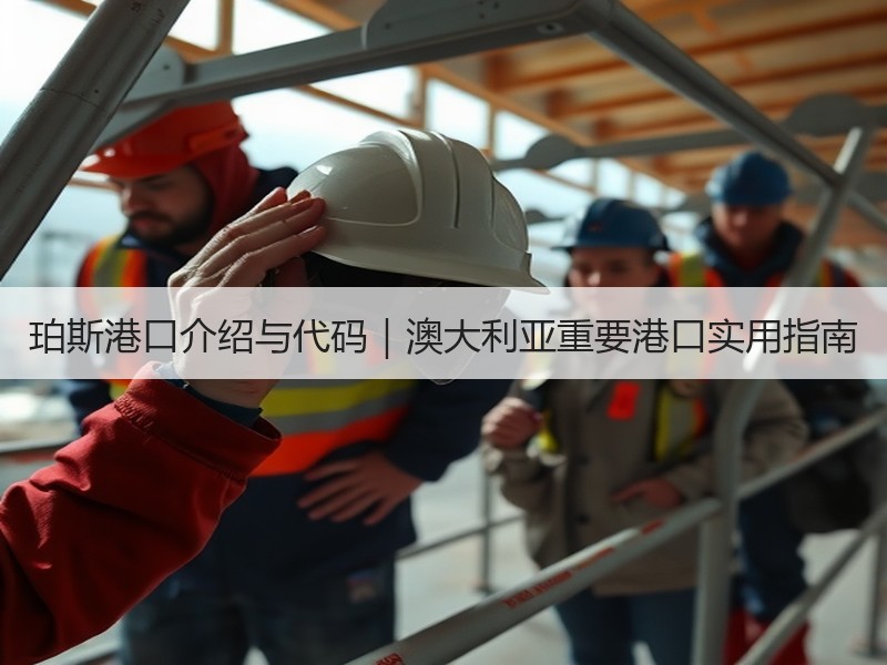 珀斯港口介绍与代码｜澳大利亚重要港口实用指南