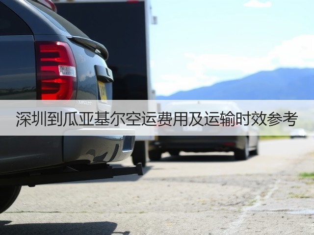 深圳到瓜亚基尔空运费用及运输时效参考(图3)