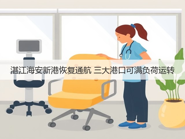 湛江海安新港恢复通航 三大港口可满负荷运转(图2) 湛江海安新港恢复通航 三大港口可满负荷运转(图2)