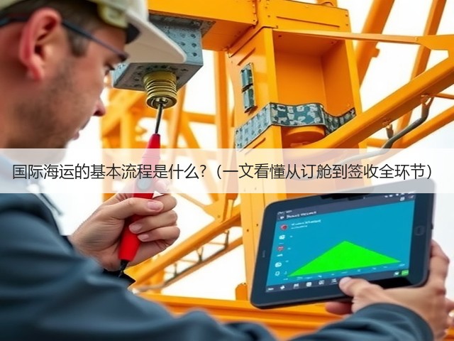 国际海运的基本流程是什么?（一文看懂从订舱到签收全环节）(图1)