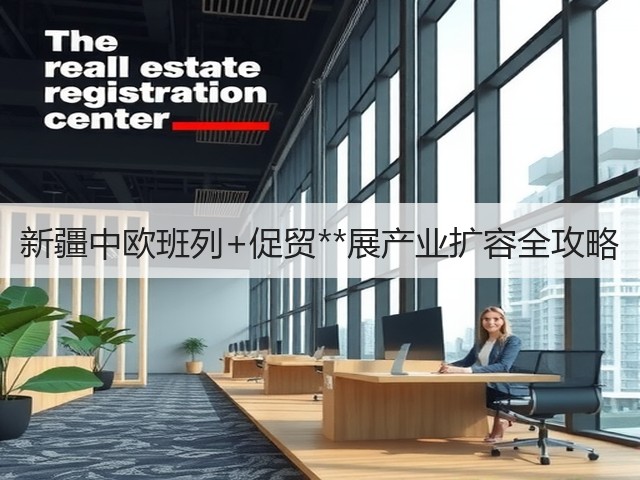 新疆中欧班列+促贸**展产业扩容全攻略(图3)