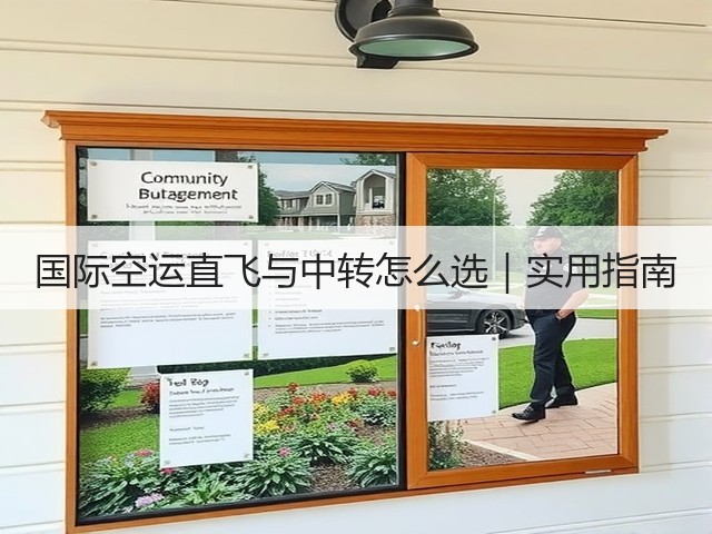 国际空运直飞与中转怎么选｜实用指南(图1)