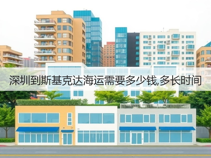 深圳到斯基克达海运需要多少钱,多长时间
