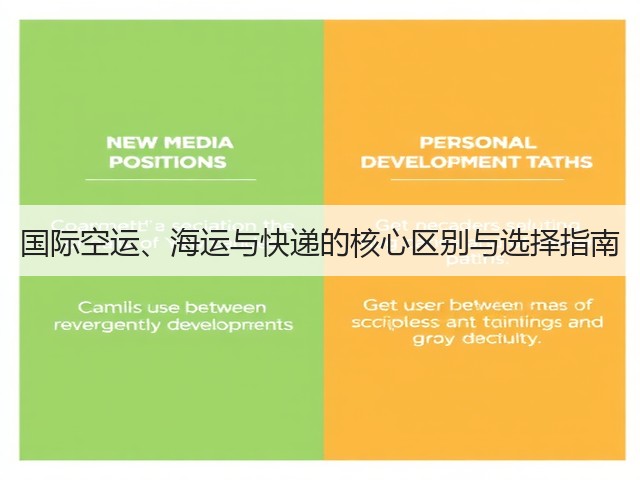 国际空运、海运与快递的核心区别与选择指南(图3) 国际空运、海运与快递的核心区别与选择指南(图3)